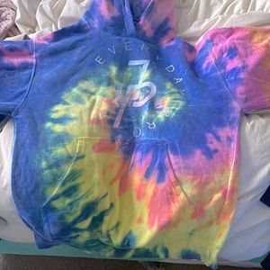 Cute tie die hoodie